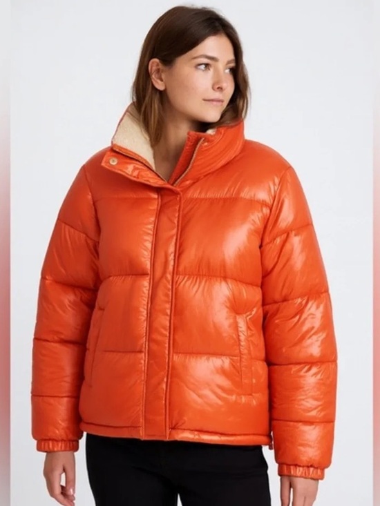Koolaburra Jackets & Blazers - Koolaburra by UGG Sherpa-Trim Puffer Jacket Womens Large